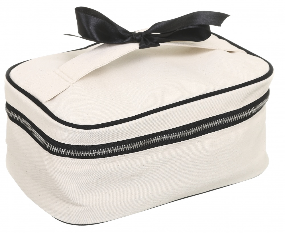 Косметичка Organize с бантиком S белый