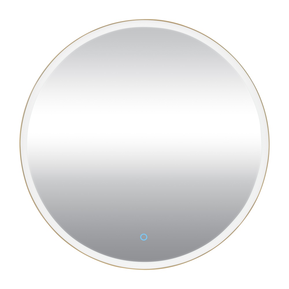 Зеркало со встроенной подсветкой Aqua Rodos Lorenzo gold D-70 sensor