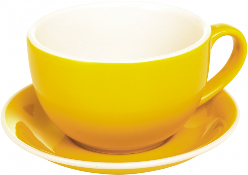 Чашка для капучино Origami Horeca Barista 340 мл жовта