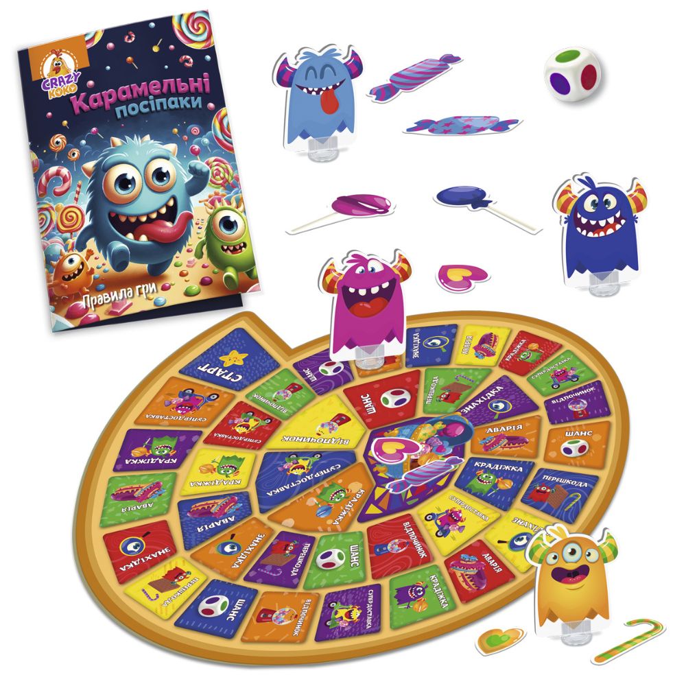 Игра настольная Vladi Toys Карамельные муртады VT8055-45