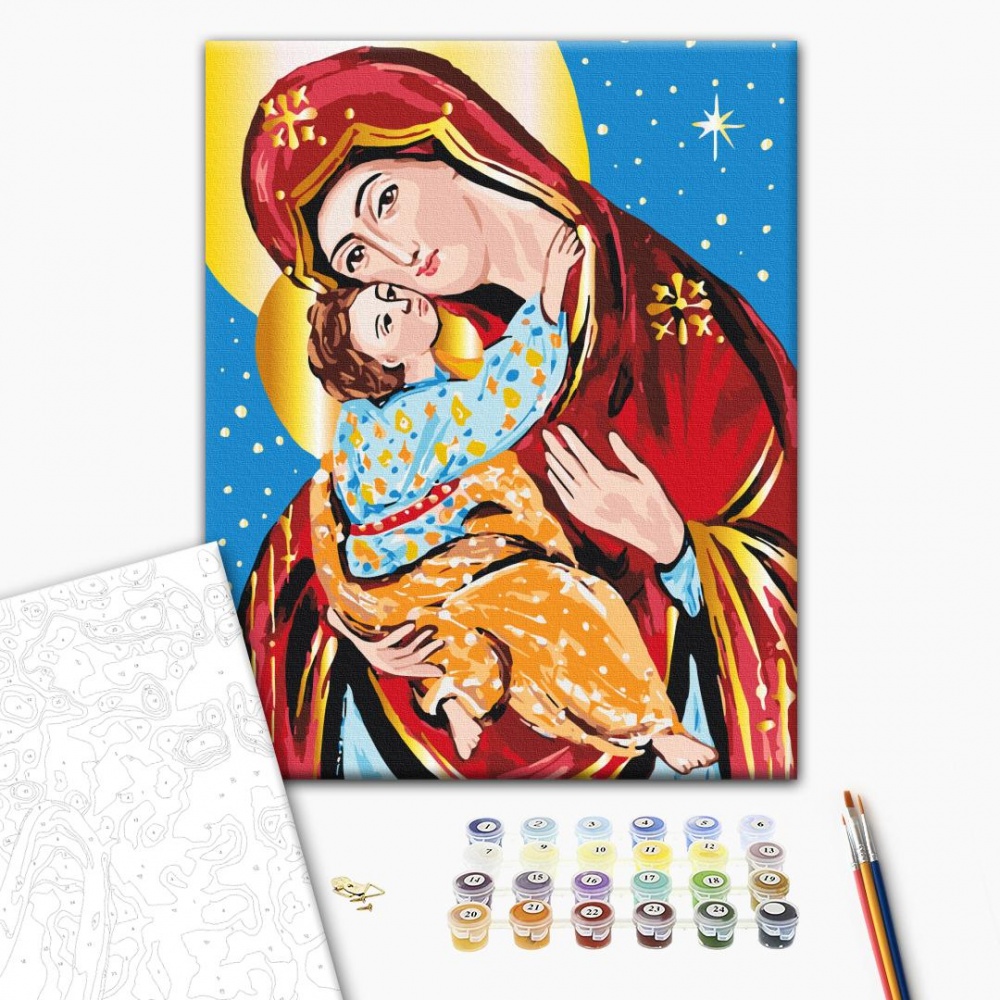 Картина за номерами Благословенна любов © Каріна Зіміна 40х50 см Brushme