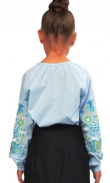 Вишиванка дитяча Едельвіка р.116 блакитний 106-19/09 