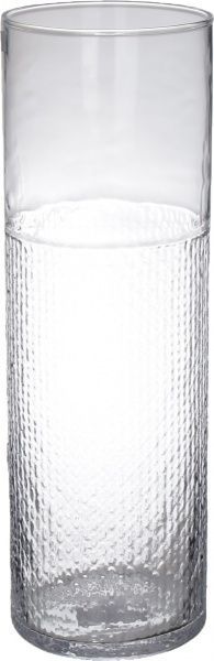 Ваза SL скляна 40х13 см прозора Wrzesniak Glassworks