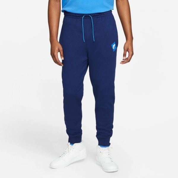 Штани Jordan M J JMC FLC PANT CV2249-492 р. M темно-синій