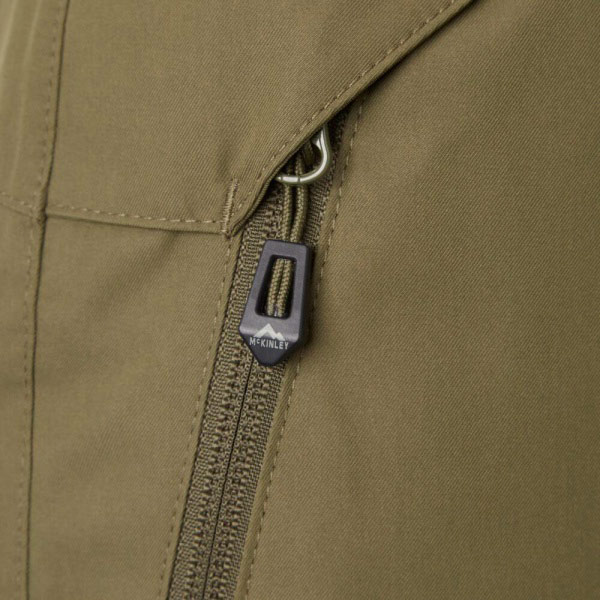 Брюки McKinley Eddie jrs 294471-840 р. 140 оливковый