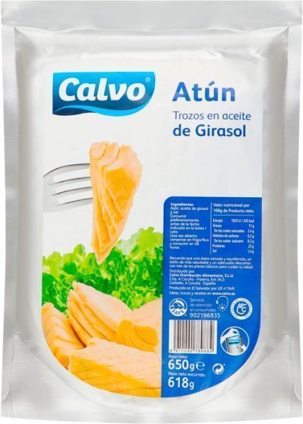 Тунец TM Calvo в подсолнечном масле 650 г
