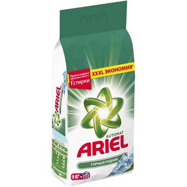 Пральний порошок для машинного прання Ariel Гірське джерело 9 кг