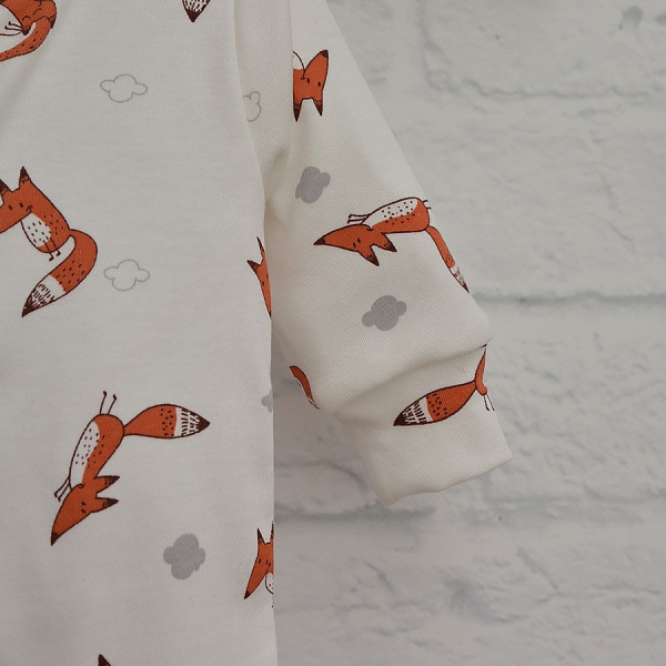 Человечек унисекс Blanka Лисички р.62 бежевый 110128 