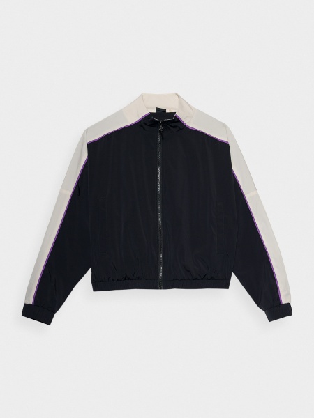 Ветровка 4F SWEATSHIRT F0862 4FSS23TSWSF0862-20S р.XL черный