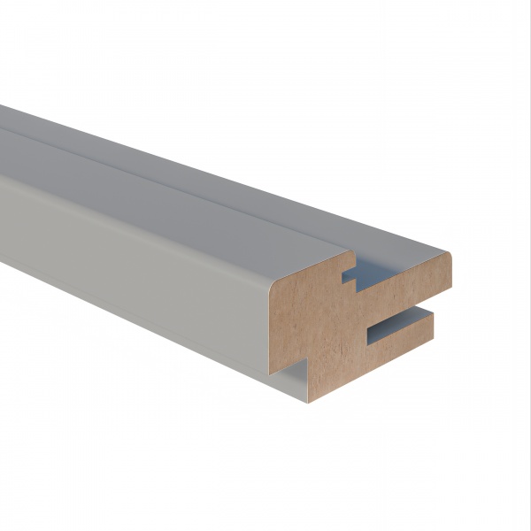 Дверная коробка телескопическая Classen-Pol 2070х80 мм светло-серый silk matt