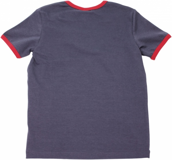 Футболка для мальчика Conte-Kids BF 014 р.122 серый с красными вставками 