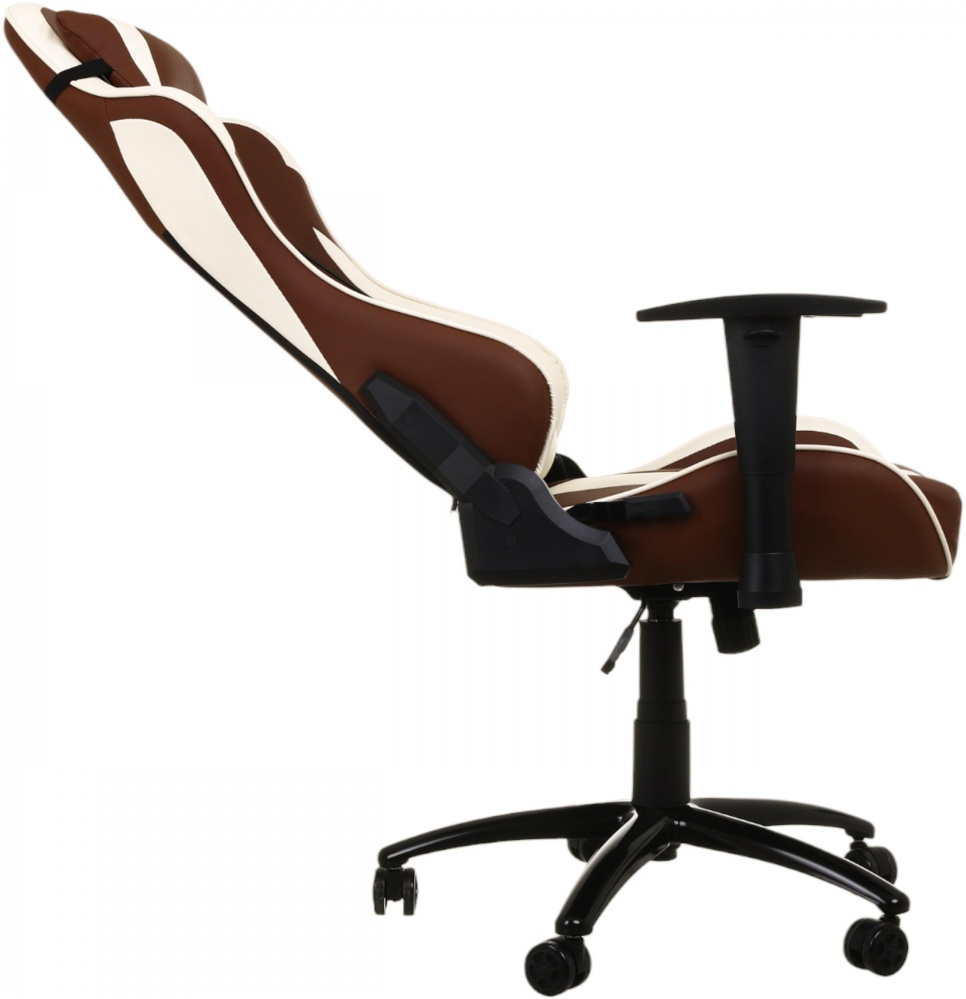 Крісло ігрове Центр Меблів Тобі ALB225 коричнево-бежевий