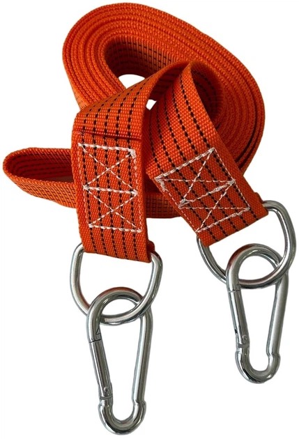 Трос буксирувальний Poputchik 5 м 5 т ST205G-550 червоний