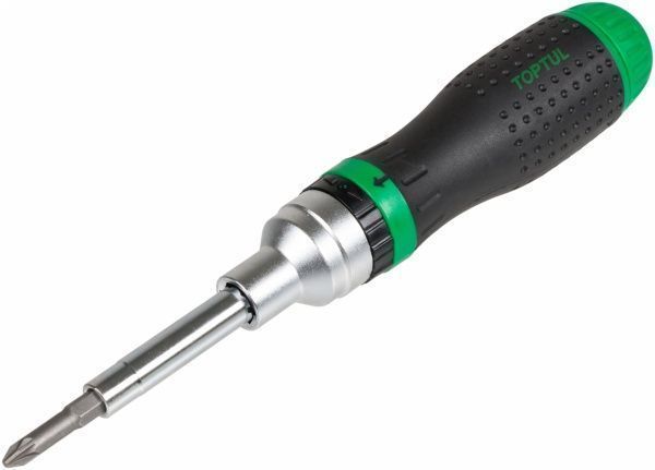 Отвертка со сменными насадками Toptul GAAR1002