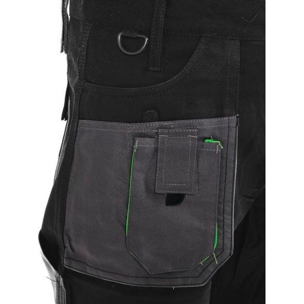 Брюки робочі YATO р. L YT-80166 чорно-сірий