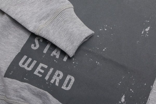 Свитшот Маленькие люди 4 р.134 серый 