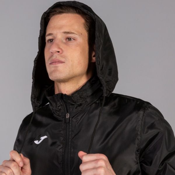 Ветровка Joma RAINJACKET IRIS BLACK 100087.100 3XS черный