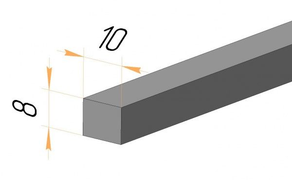 Профіль кладочний 2 м чорний