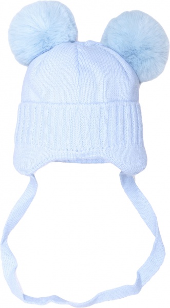 Шапочка детская унисекс Kraft+ р.36-38 светло-голубой 2014 