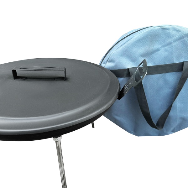 Сковорода Metalzavod SDR-40K с крышкой в чехле