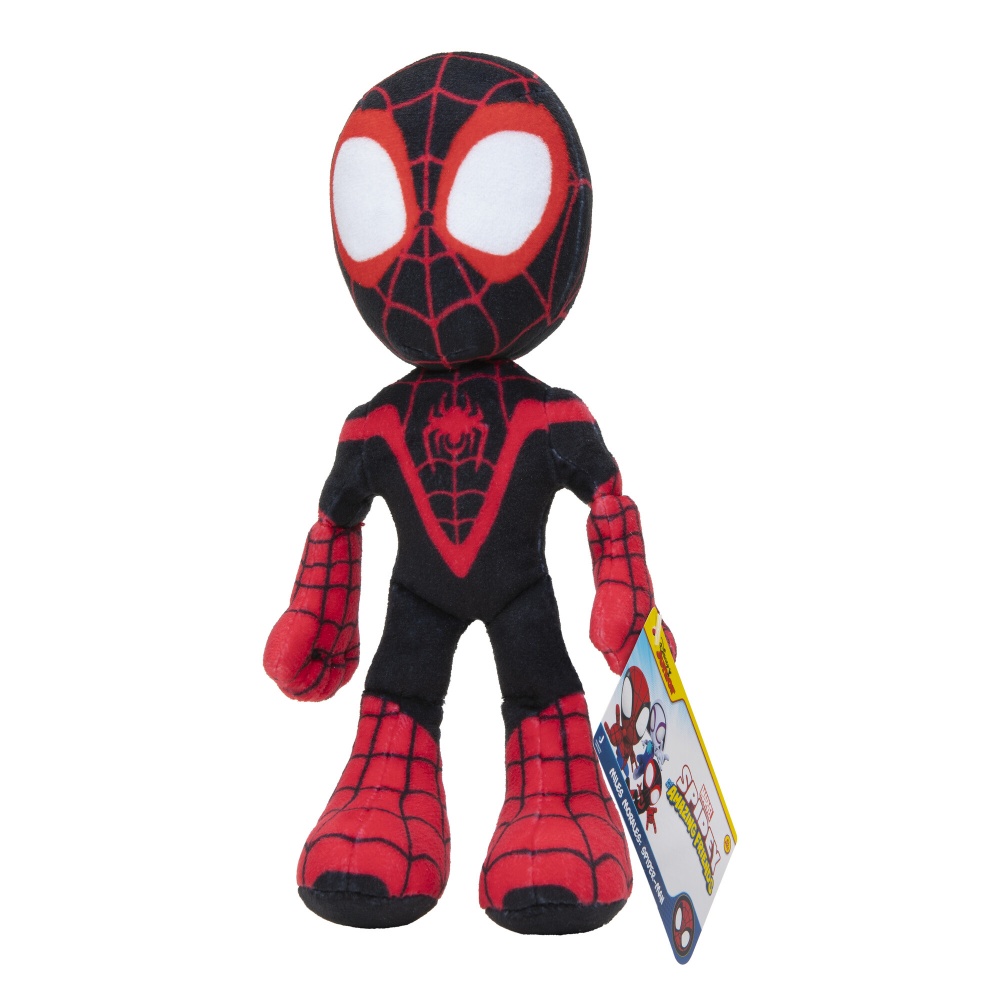 М'яка іграшка Spidey Little Plush Майлз Моралес (Miles Morales) 20 см чорний із червоним SNF0004