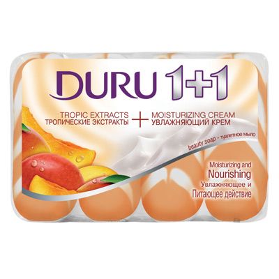 Мыло Duru Тропические фрукты 4х100 г