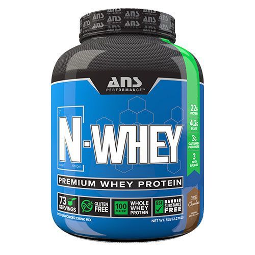 Протеїн ANS N-WHEY молочний шоколад 2270 г 