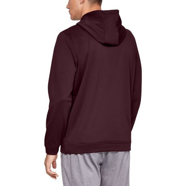 Джемпер Under Armour PERFORMANCE FLEECE GRAPHIC HOODY 1329743-600 р. S бордовий
