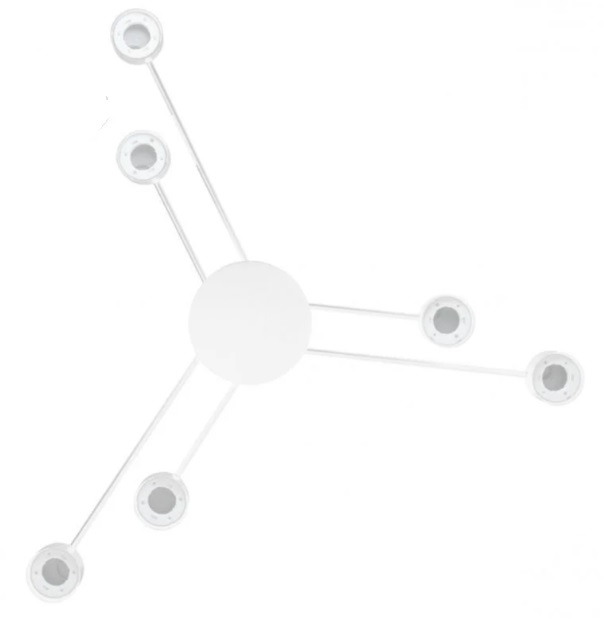 Люстра стельова Светкомплект G LINE 6 6xGX53 білий