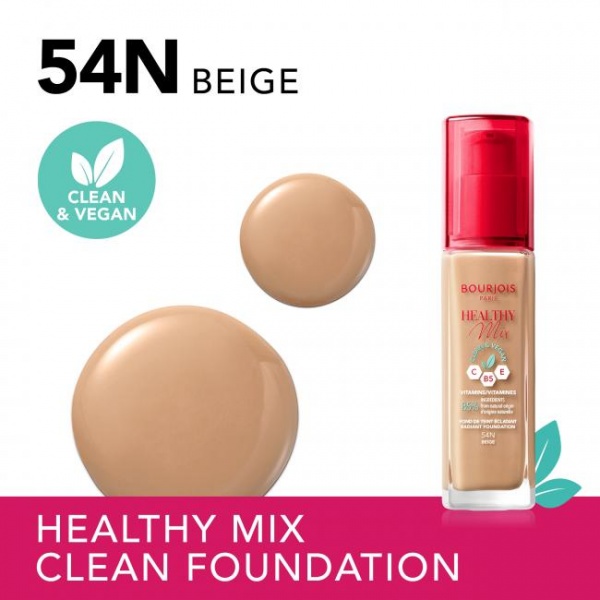 Тональна основа Bourjois HEALTHY MIX (54) Beige 30 мл