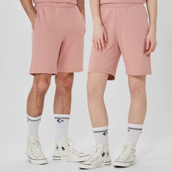 Шорти Converse GO-TO EMBROIDERED STAR CHEVRON FLEECE SHORT 10023875-296 р. S рожевий