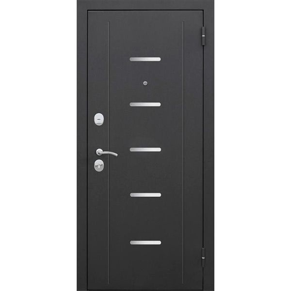 Дверь входная Tarimus Гарда Муар Царга 2050x960 лиственница беж правые