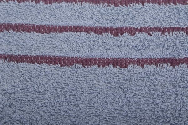 Рушник з бордюром 50x90 см блакитний Saffran 