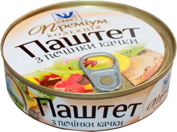 Паштет Онисс из печени утки 175 г