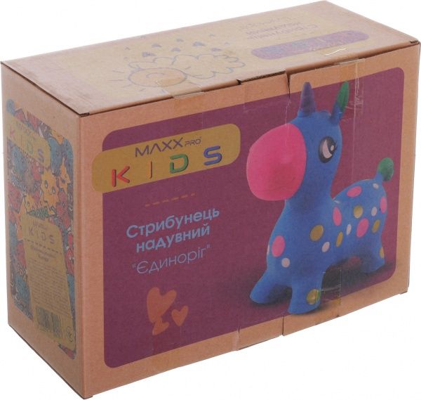 Іграшка MaxxPro kids надувний єдиноріг KH1-103