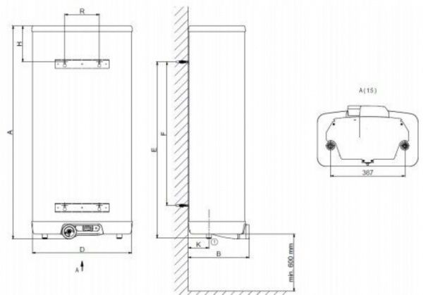 Бойлер Drazice OKHE ONE/Е 100 