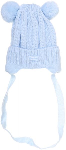 Шапочка дитяча для хлопчика Luna Kids р.36 світло-блакитний 2223 