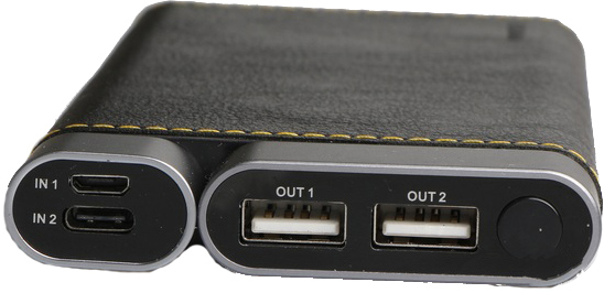 Зарядное устройство PURIDEA 10000 mAh black (X01-Black) X01