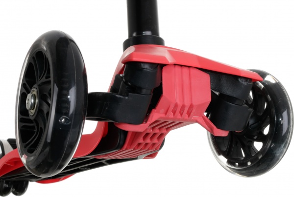 Самокат MaxxPro kids детский черный LS306/maxi/red 