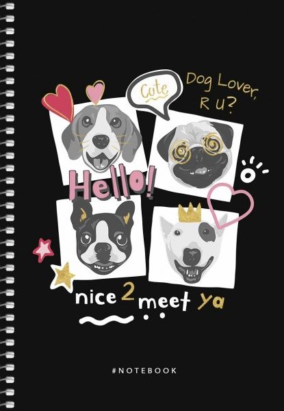 Тетрадь школьная А5 80 листов в клеточку A5-SC-080-6077K Student Школярик