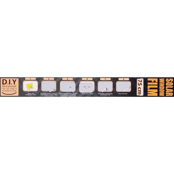 Пленка солнцезащитная DBLACK W / SRC 075x3 (нож + шпатель)