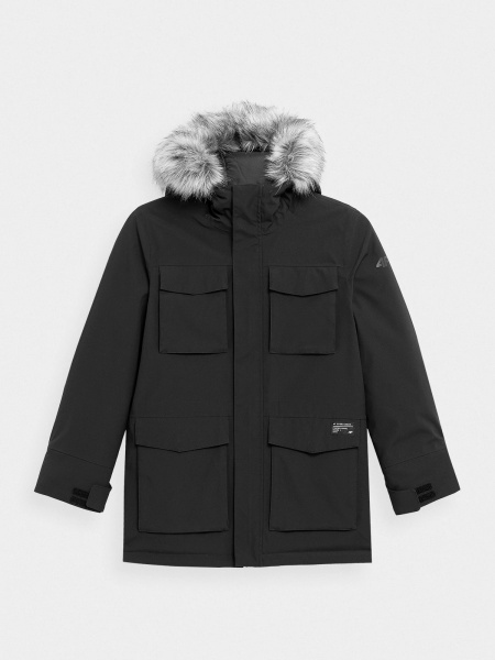 Куртка-парка 4F J4Z21-JKUM200-20S р.158 чорний