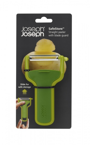 Овощечистка горизонтальная с защитой Gadgets зеленый 1000965 Joseph Joseph 