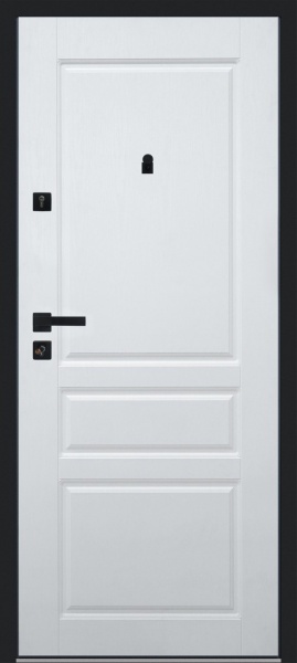 Дверь входная FORZA GROUP ЛЕРМА венге горизонт темный 2060x960 мм правая