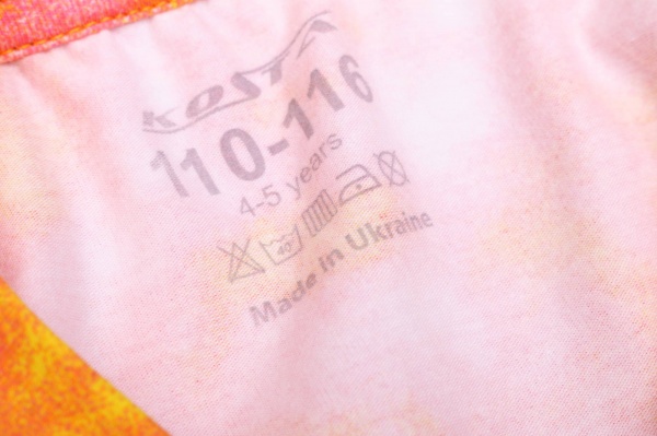 Комплект білизни для дівчаток KOSTA 1214-8 р.146 помаранчевий 