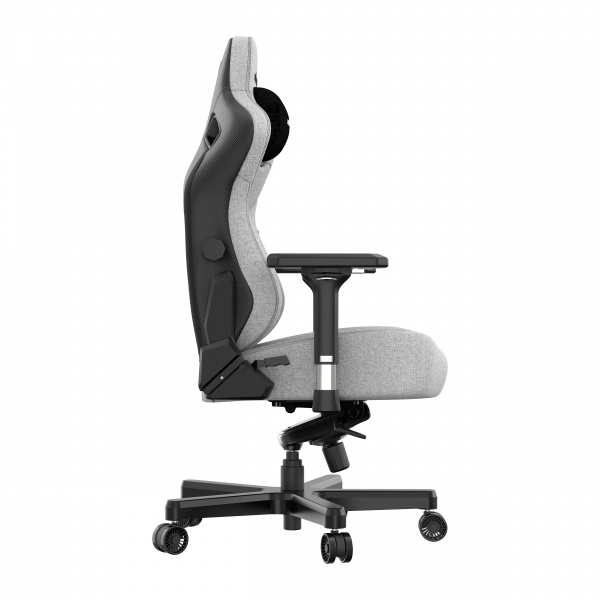 Кресло Anda Seat Кресло игровое Anda Seat Kaiser 3 Size XL Grey Fabric (AD12YDC-XL-01-G-PVF) серый 