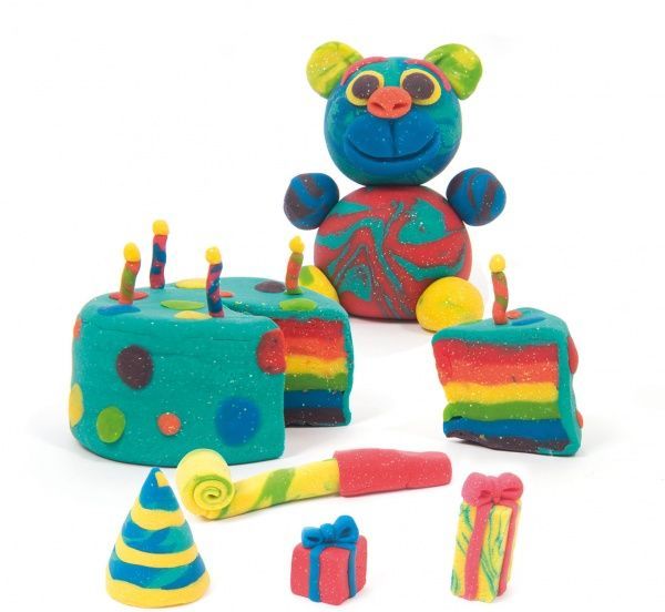 Пластилін Tutti-Frutti Фруктові аромати блискітки BJTT15071