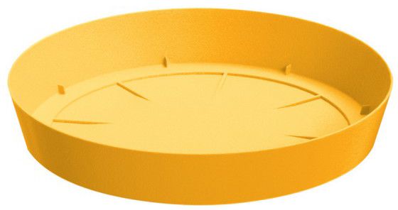 Поддон пластиковый Prosperplast Lofly круглый (70775-116) желтый 