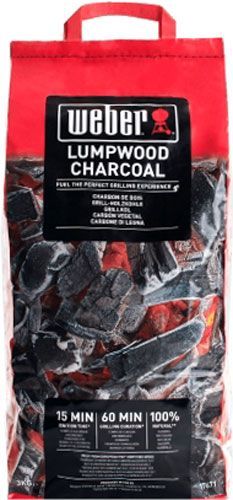 Уголь древесный Weber 3 кг 17824