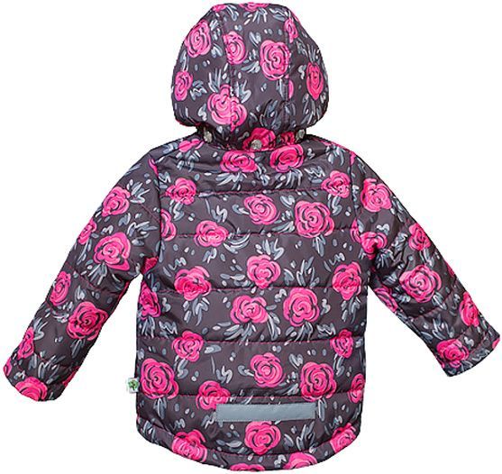 Куртка детская Модний Карапуз р.92 серый с розовым 03-00748-0 